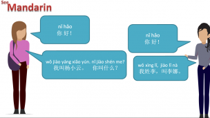 对外汉语教学示例   你叫什么名字？