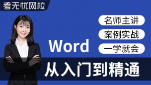 Word文字处理从入门到精通视频教程